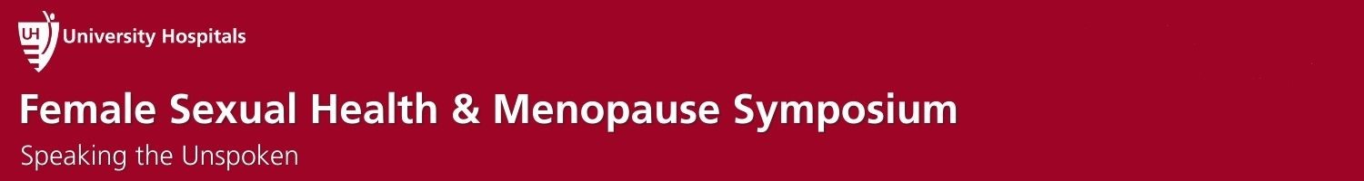 UH Female Sexual Health and Menopause Symposium Banner
